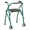 Andador Plegable con Ruedas y Asiento / LIFECARE